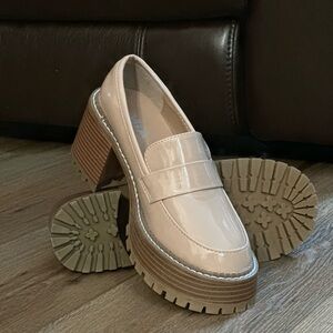 Mia platform heels - Nude